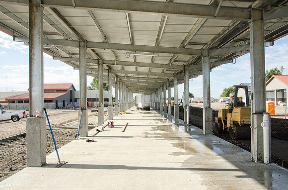 The BYU-Idaho Livestock Center is receiving a face lift with several new buildings being added to the facility.