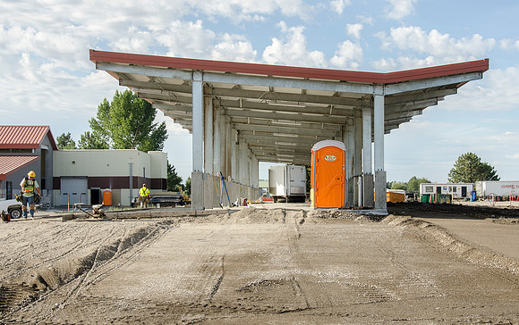 The BYU-Idaho Livestock Center is receiving a face lift with several new buildings being added to the facility.