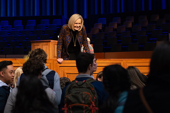 Devotional with President Bonnie H. Cordon, Young Women General President.