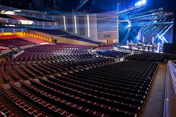 Center Stage Lights One Republic - March 2026