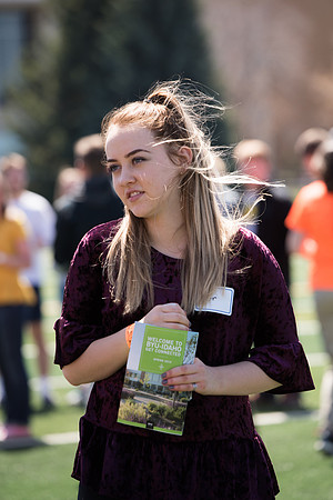 BYU-Idaho Get Connected, new students meeting their iTeam. Spring Semester