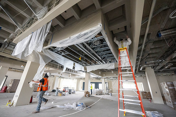 McKay Library Construction Update - Apr 2025