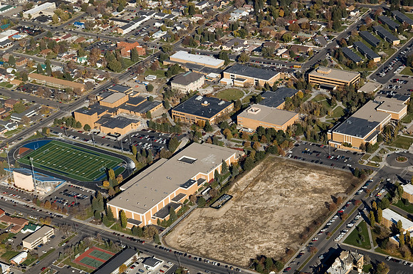 Aerial view of the BYU-Idaho Campus in 2006