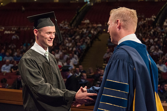 BYU-Idaho graduation, Spring Semester, 2019.