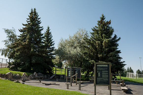 The Upper Fields on campus have a small fitness center. While you may have seen it, did you know it also caters to to the physically handicapped as well? Check it out the next time you head to the Upp