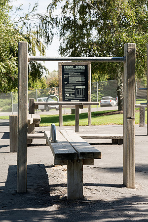 The Upper Fields on campus have a small fitness center. While you may have seen it, did you know it also caters to to the physically handicapped as well? Check it out the next time you head to the Upp