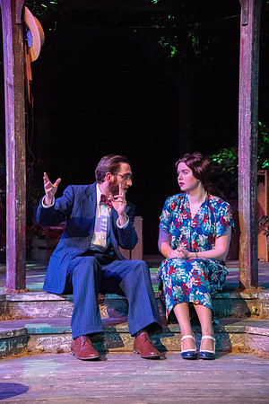 A BYU-Idaho theatre department performance of Talley's Folley in the Black Box Theatre. Fall Semester