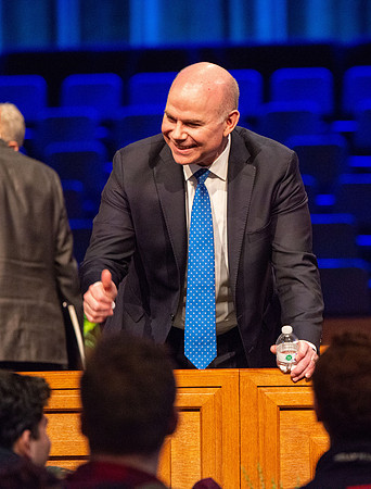 Elder Alvin F. Meredith III, a General Autority Seventy, speaks in BYU-Idaho devotional.