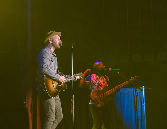 Songwriter and Singer, Mat Kearney, performs at BYU-Idaho.