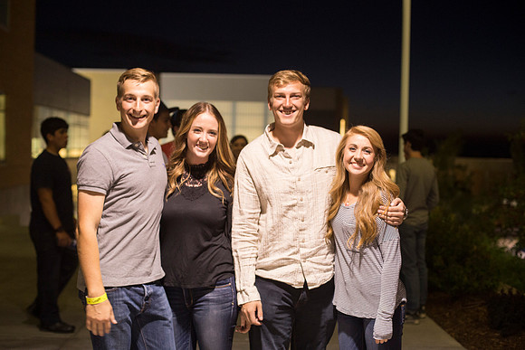 Students mix and mingle at I-Night!