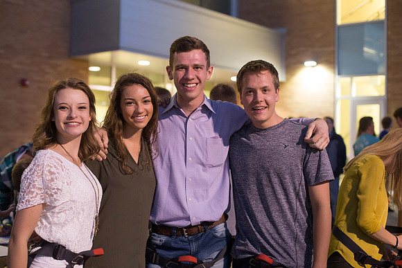 Students mix and mingle at I-Night!
