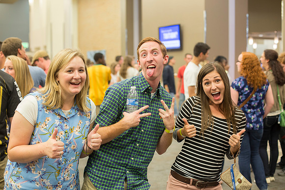 Students mix and mingle at I-Night!