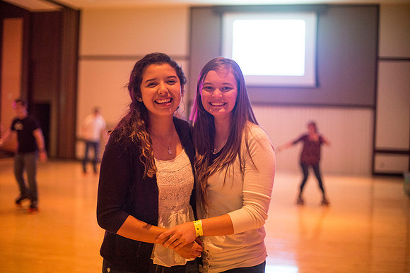 Students mix and mingle at I-Night!