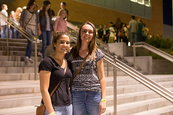 Students mix and mingle at I-Night!