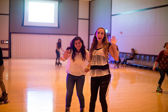 Students mix and mingle at I-Night!