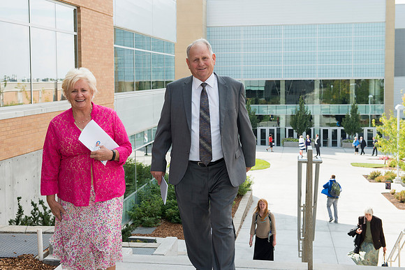 Rexburg Mayor Rich Woodland and his wife Lori.