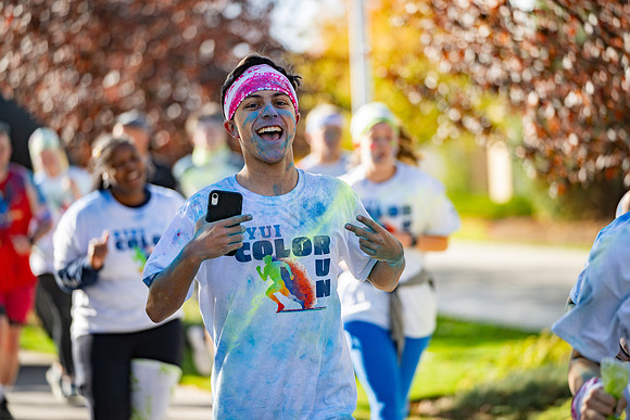 BYUI Color Run During Spirit Week