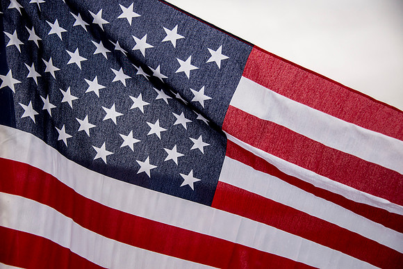 BYU-Idaho places flags on campus in remembrance of the freedoms afforded by the nation's Constitution.