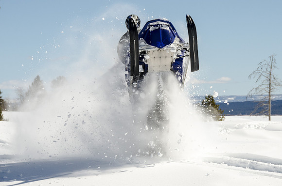 A great day snowmobiling in Island Park, Idaho.