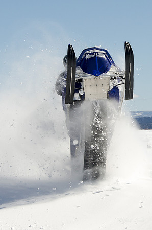 A great day snowmobiling in Island Park, Idaho.
