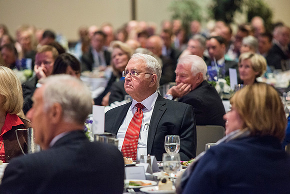 Inauguration luncheon in the Manwaring Center Grand Ballroom.