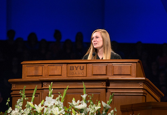 Gwynne C. Noel, Director of BYU-Idaho Student Representative Council.