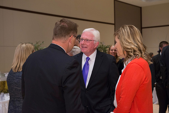 A Private reception was held for close friends and family following the Inauguration ceremony.