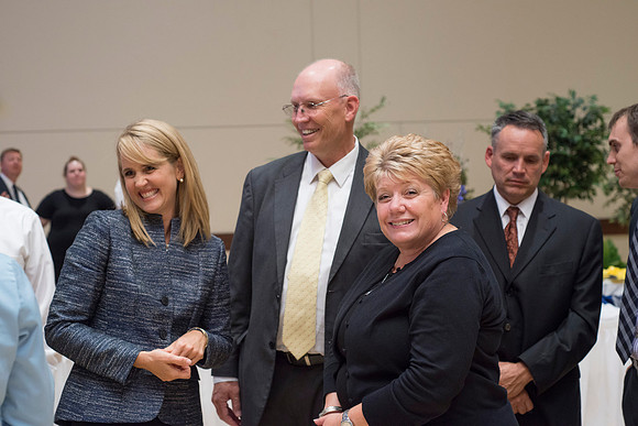 A Private reception was held for close friends and family following the Inauguration ceremony.