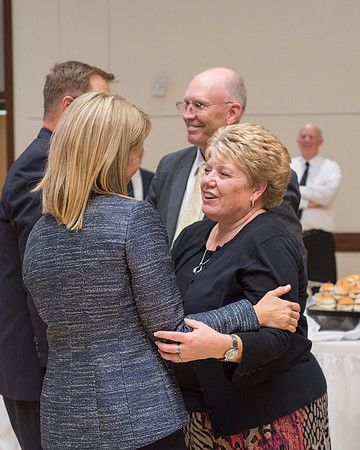 A Private reception was held for close friends and family following the Inauguration ceremony.