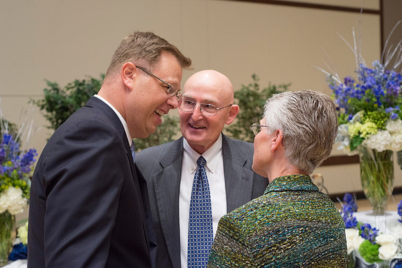 A Private reception was held for close friends and family following the Inauguration ceremony.