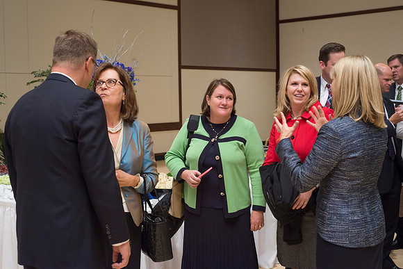 A Private reception was held for close friends and family following the Inauguration ceremony.