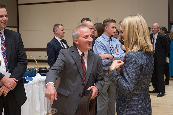 A Private reception was held for close friends and family following the Inauguration ceremony.