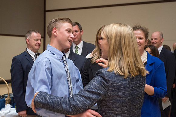 A Private reception was held for close friends and family following the Inauguration ceremony.