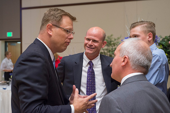 A Private reception was held for close friends and family following the Inauguration ceremony.