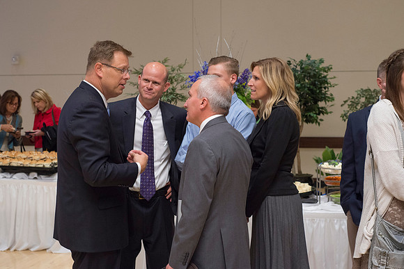 A Private reception was held for close friends and family following the Inauguration ceremony.