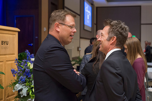 A Private reception was held for close friends and family following the Inauguration ceremony.