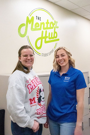 Mentor Hub where students mentor students.