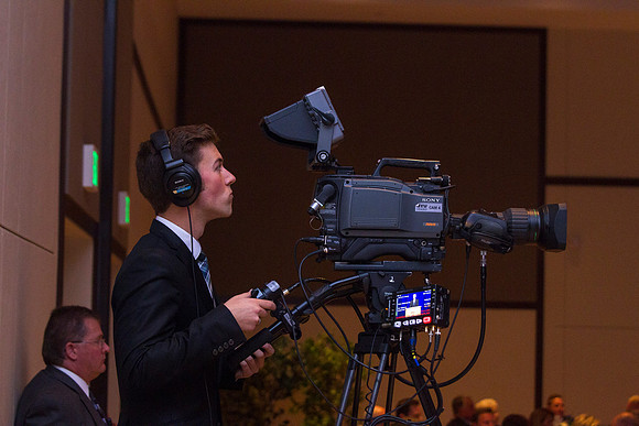The Audio and Visual Department play a big role in helping bring all of this together.
