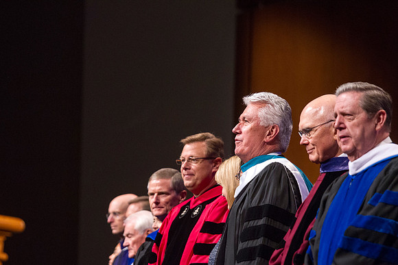 President Dieter F. Uchtdorf will preside during the Inaugural Program and Elder Dallin H. Oaks of the Quorum of the Twelve Apostles will be conducting.