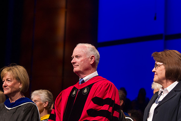 Elder Kim B. Clark with his wife, Sue Clark.