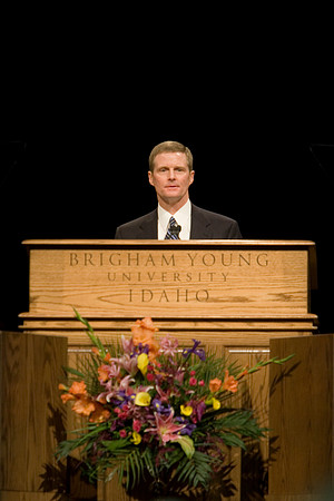 Elder Bednar Devo and Groundbreaking - Oct 31, 2006