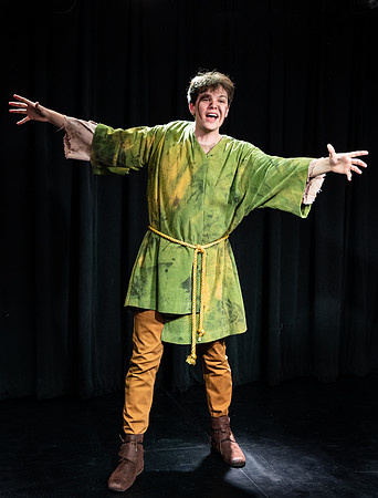 Theatre promotional photos for upcoming drama production of "The Hunchback of Notre Dame".