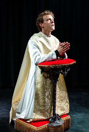 Theatre promotional photos for upcoming drama production of "The Hunchback of Notre Dame".