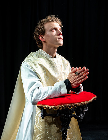 Theatre promotional photos for upcoming drama production of "The Hunchback of Notre Dame".