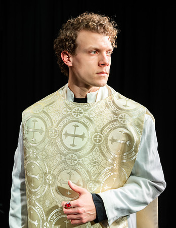 Theatre promotional photos for upcoming drama production of "The Hunchback of Notre Dame".