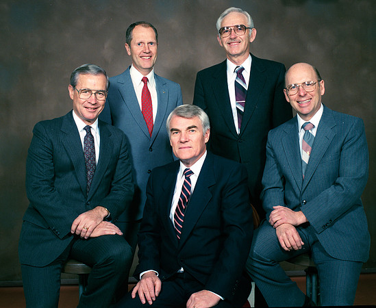 1989 - Ricks College President Joe J. Christensen