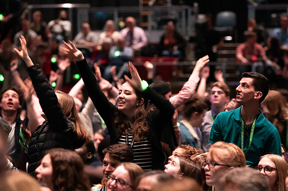 Students come to an upbeat and engaging conference that helps them network effectively and discover their passion.