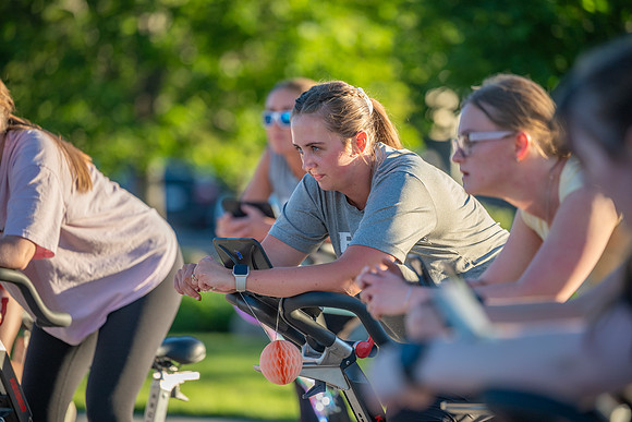 Cycling at Sunset - June 2026