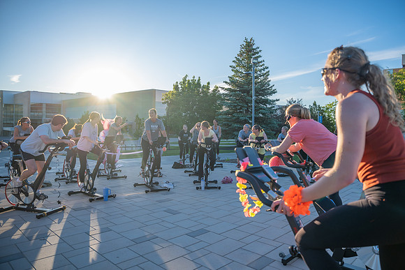 Cycling at Sunset - June 2026