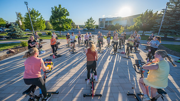 Cycling at Sunset - June 2026